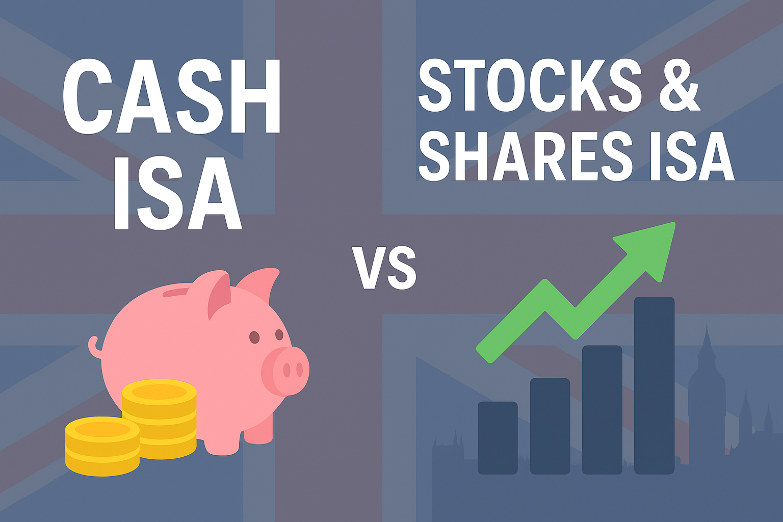 Cash ISA vs Stocks & Shares ISA: Compare Returns, Risks and Benefits